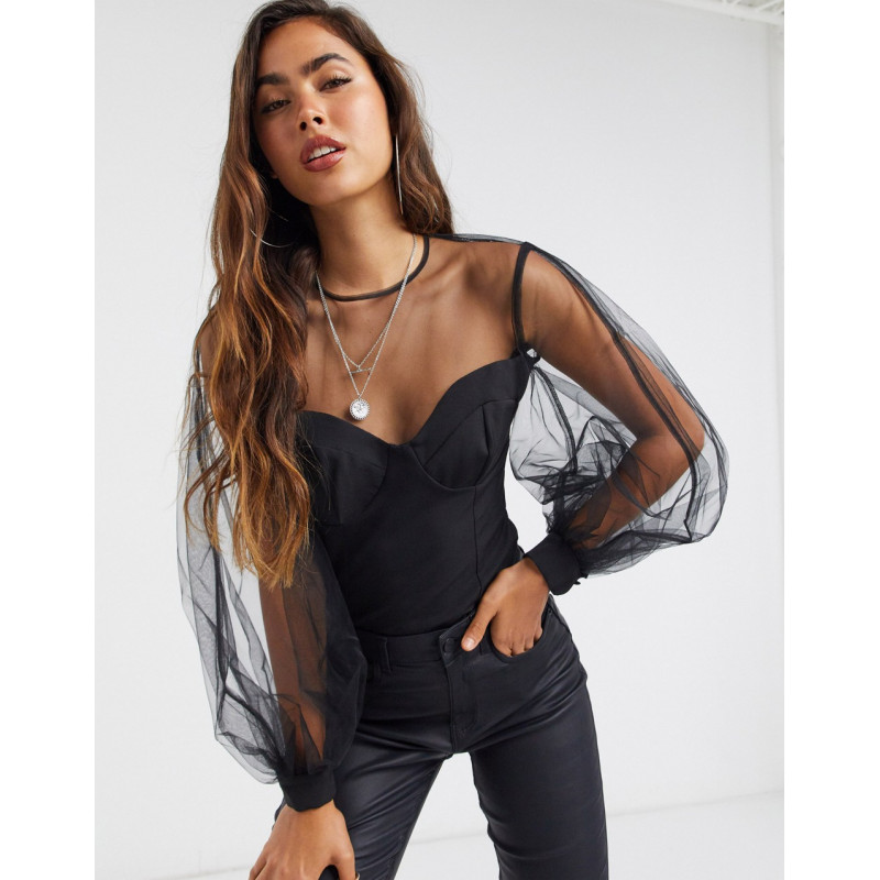 ASOS DESIGN cupped top with...