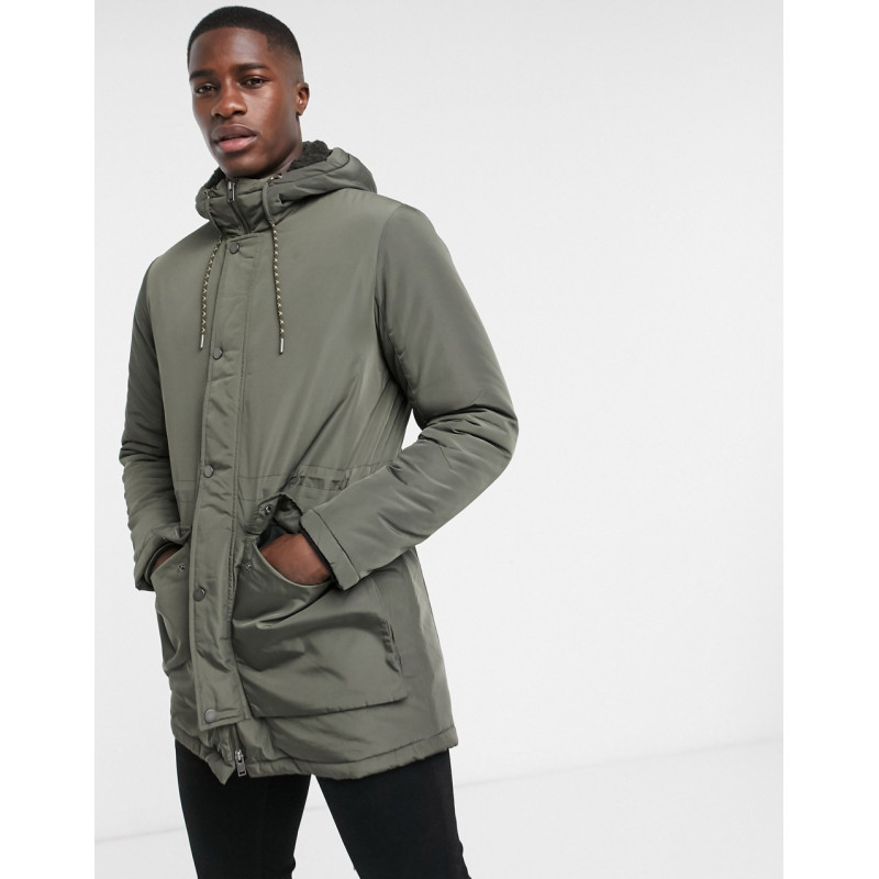 Selected Homme padded parka...