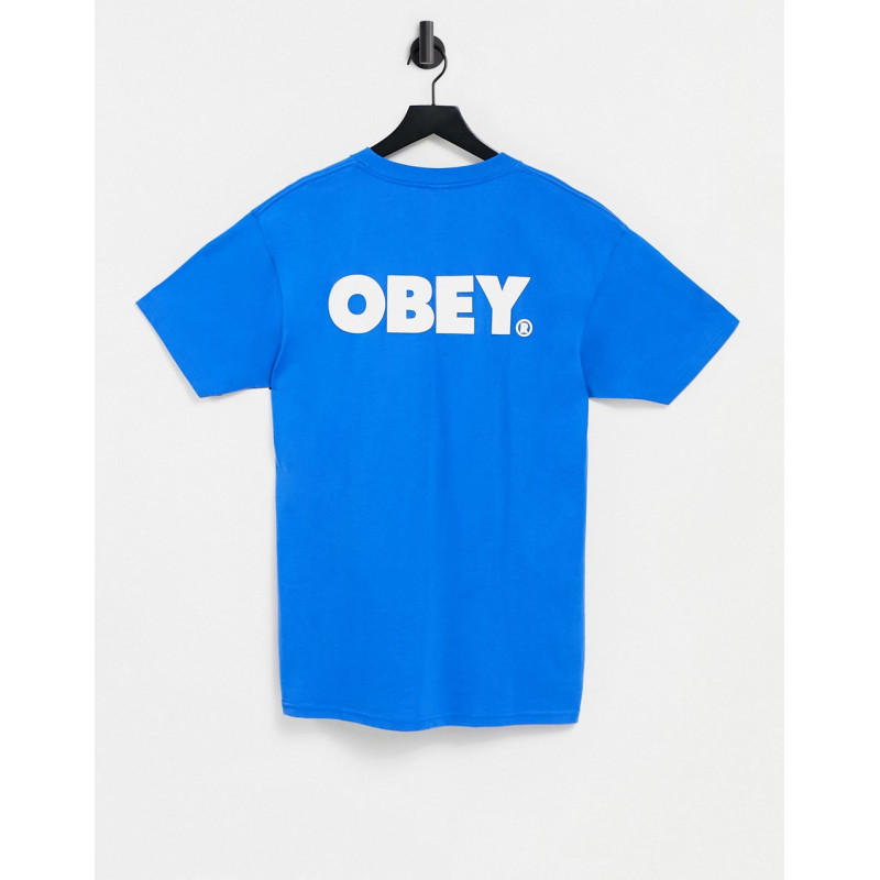 Obey bold logo back print...