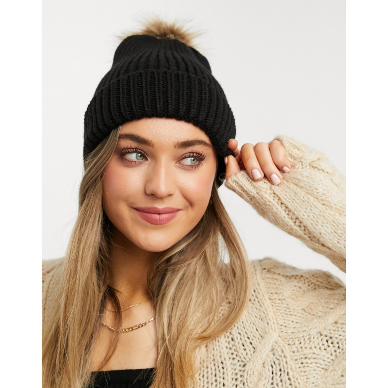 Boardmans knitted hat with...