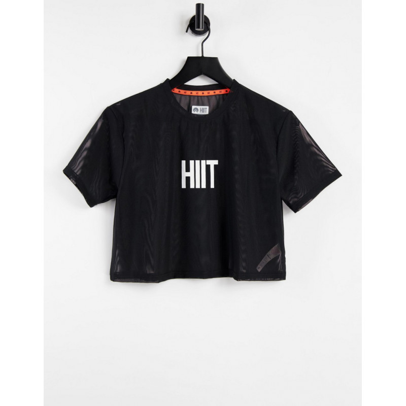 HIIT logo t-shirt in black...