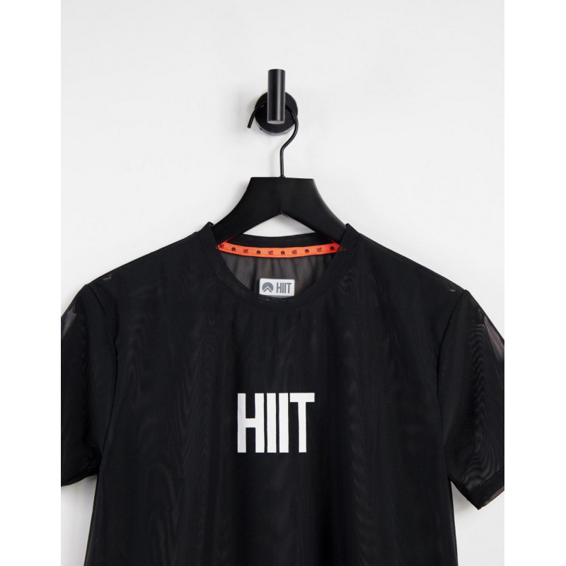 HIIT logo t-shirt in black...