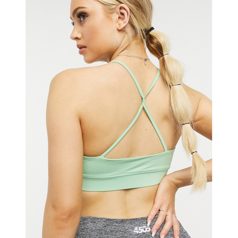 South Beach Yoga bra in green