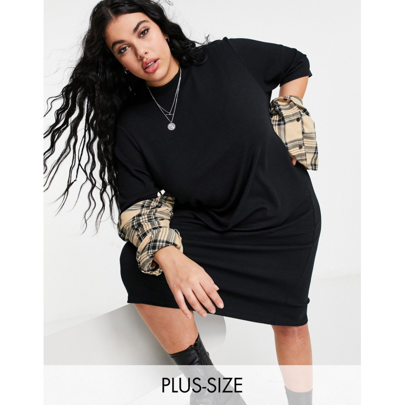 Only Curve midi dress with...