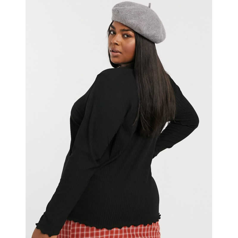 Only Curve high neck top in...