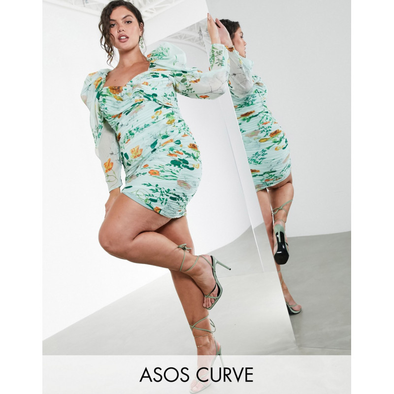 ASOS EDITION Curve ruched...