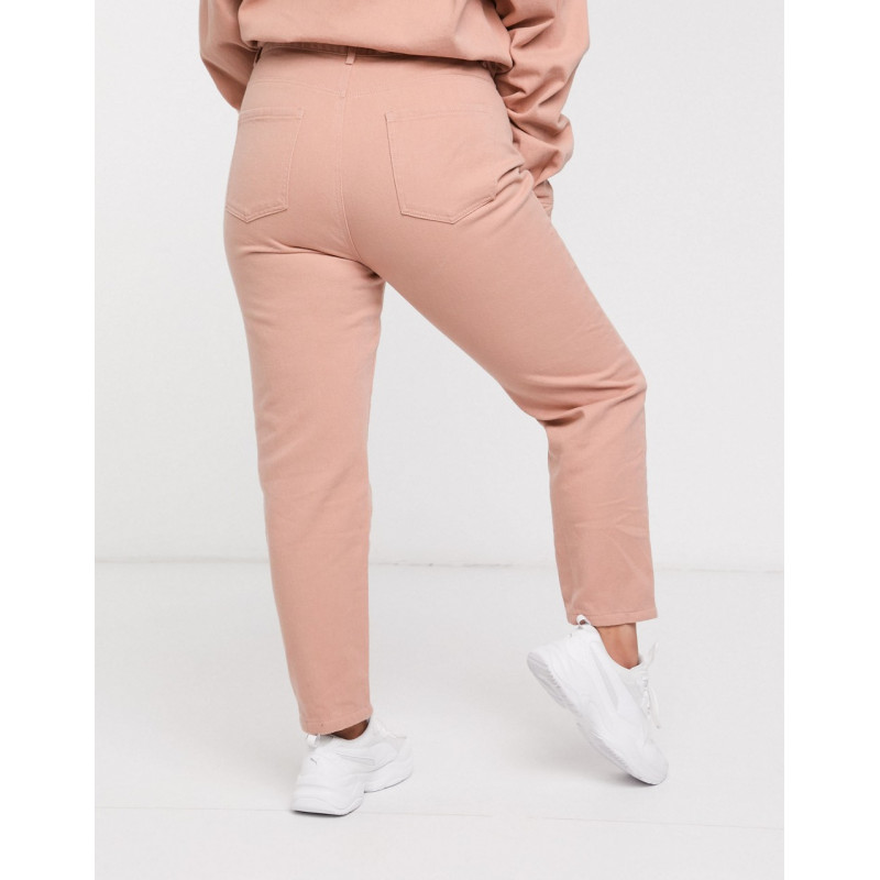 Missguided Plus jeans in pink