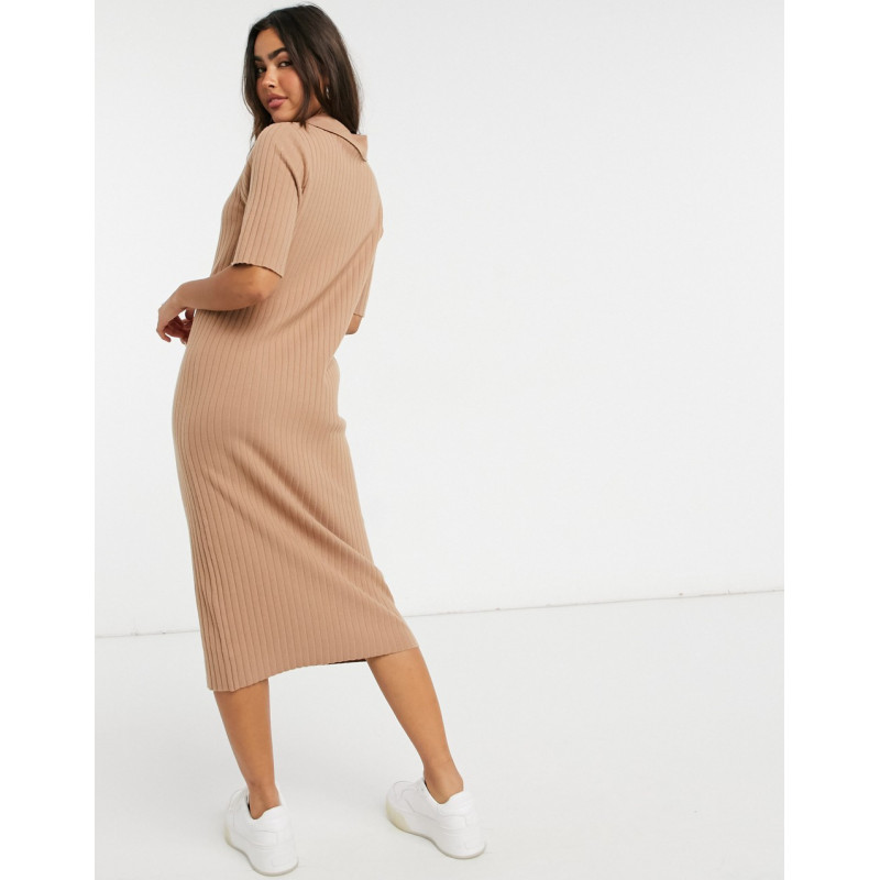 Y.A.S knitted midi dress...