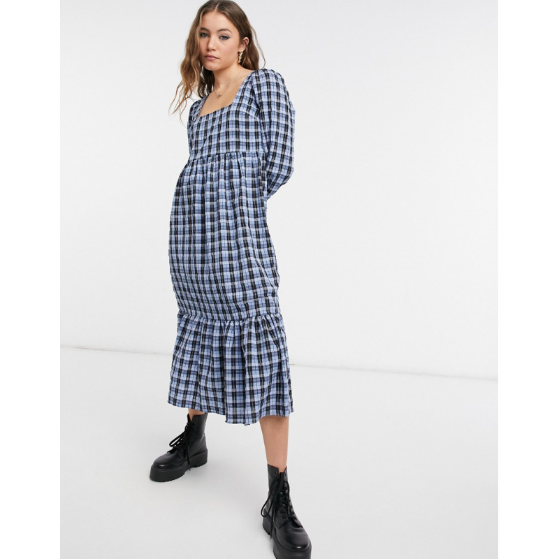 New Look square neck smock...