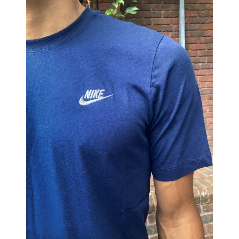 Nike Tall club t-shirt in navy