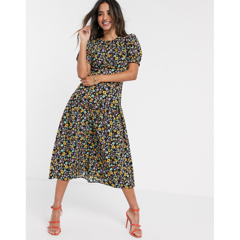 ASOS DESIGN midi tea dress...