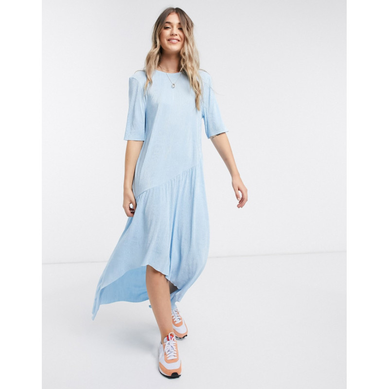 ASOS DESIGN maxi plisse...