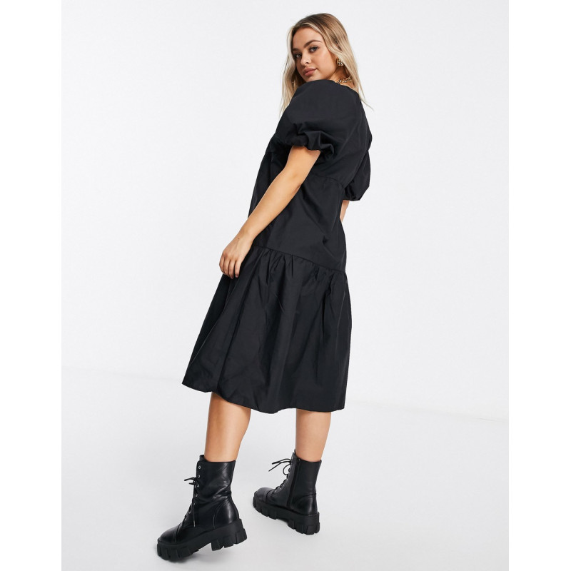 Missguided smock midaxi...