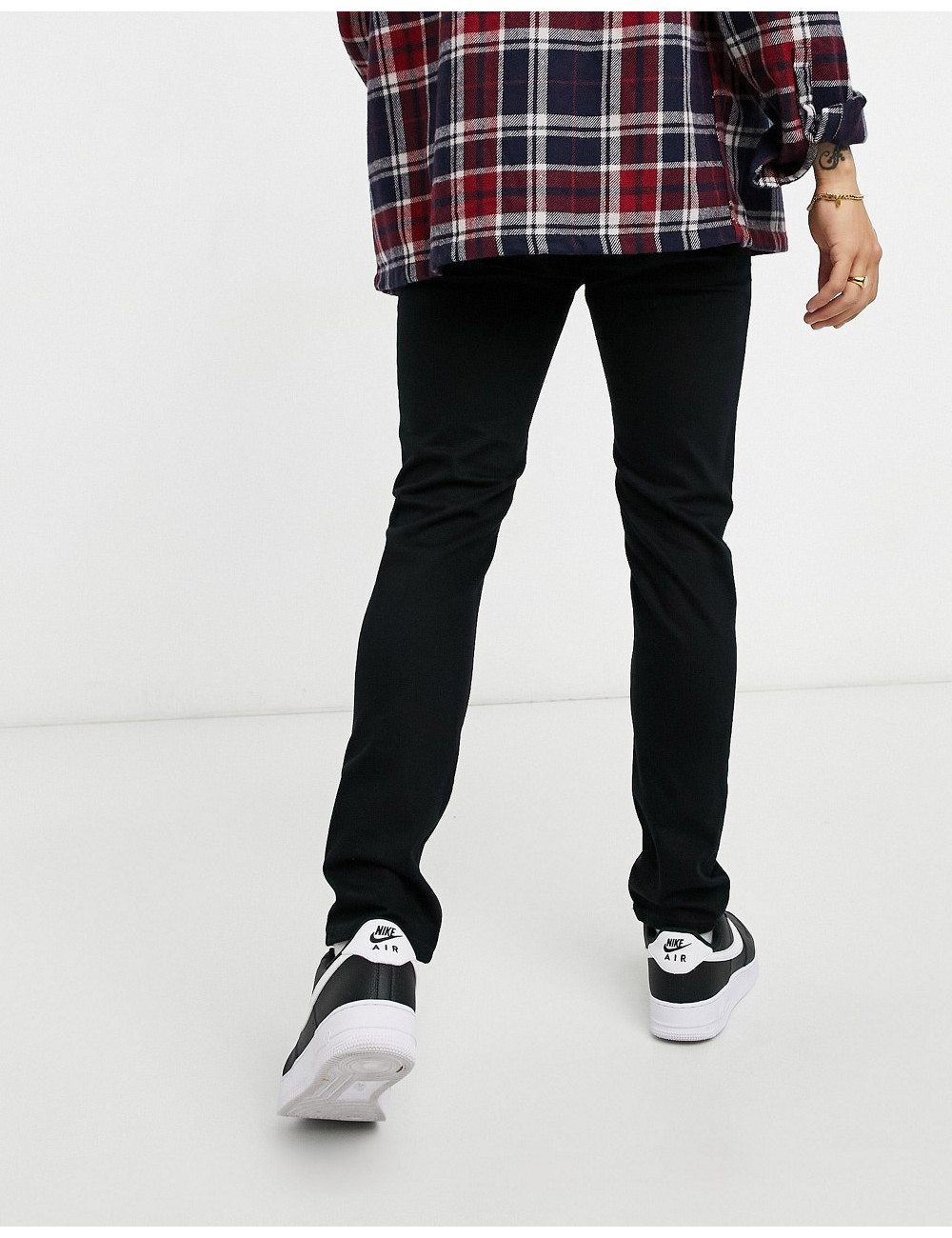 Topman skinny jeans with...