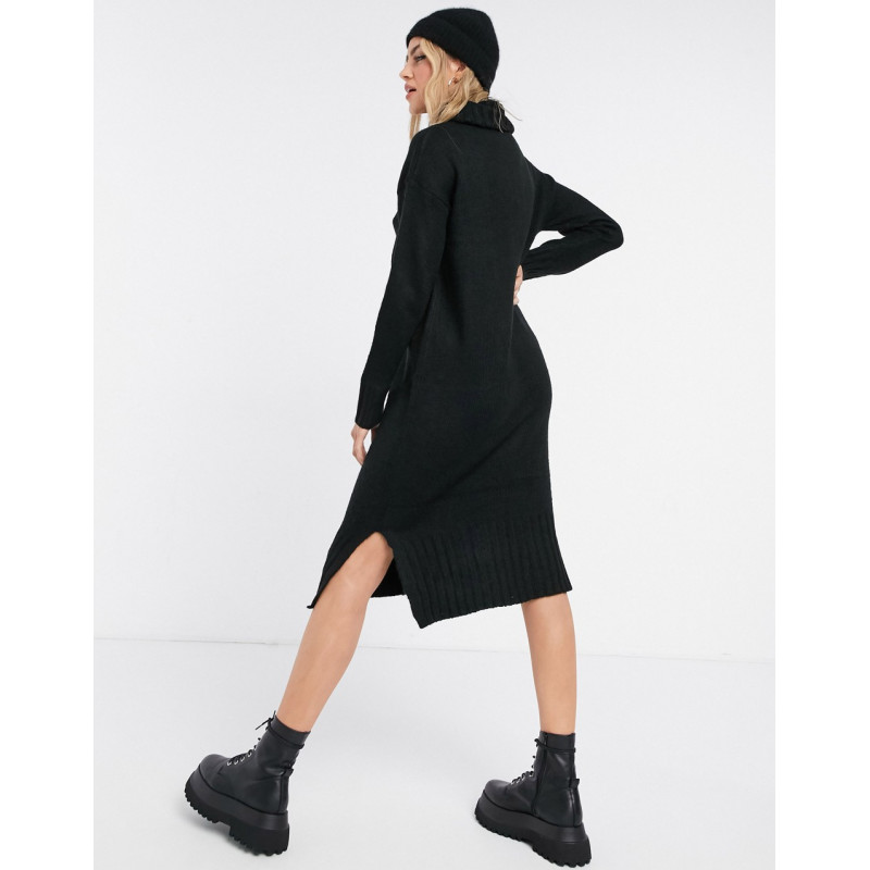 New Look roll neck dress in...