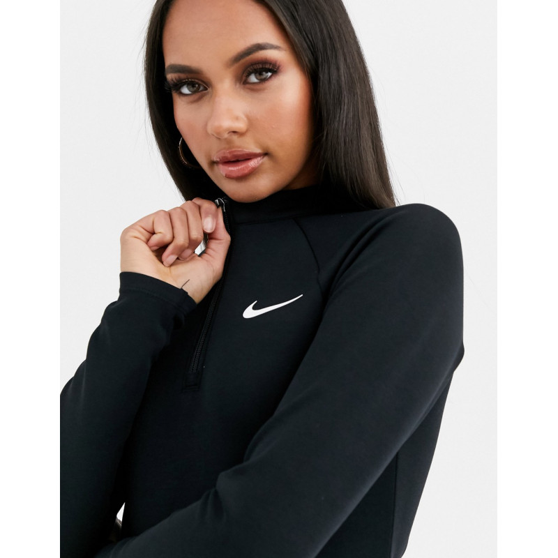 Nike black long sleeve mini...