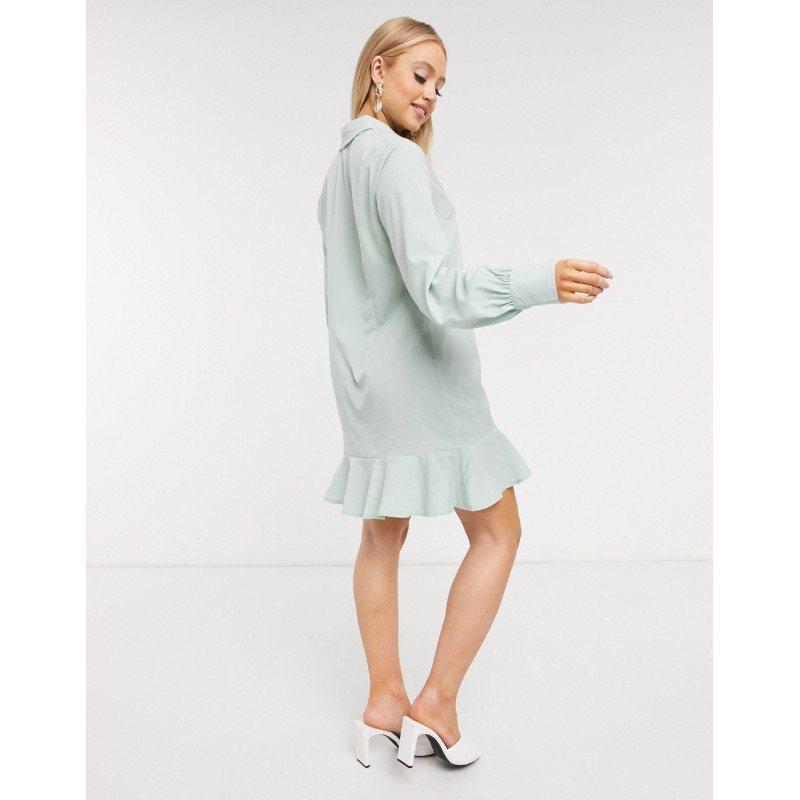 Missguided shirt dress with...