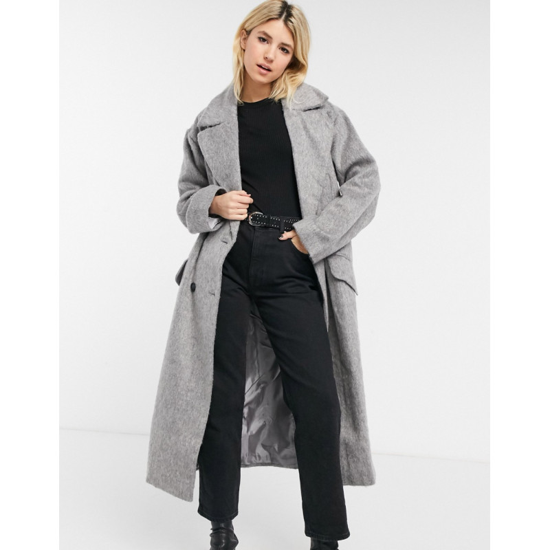 ASOS DESIGN luxe brushed...