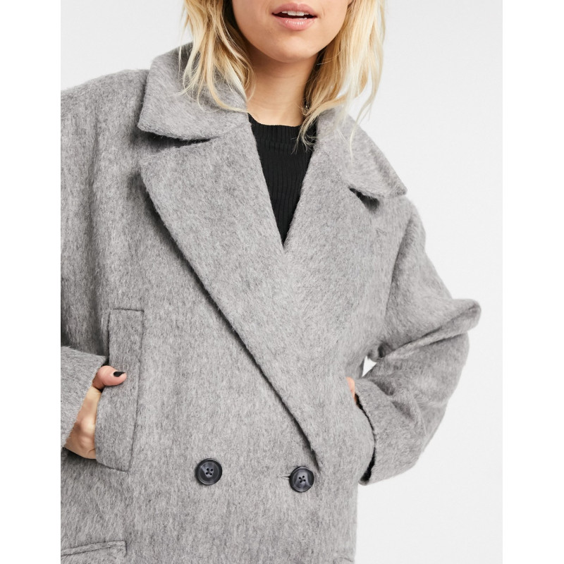 ASOS DESIGN luxe brushed...