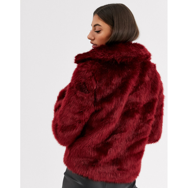 Glamorous Tall faux fur jacket