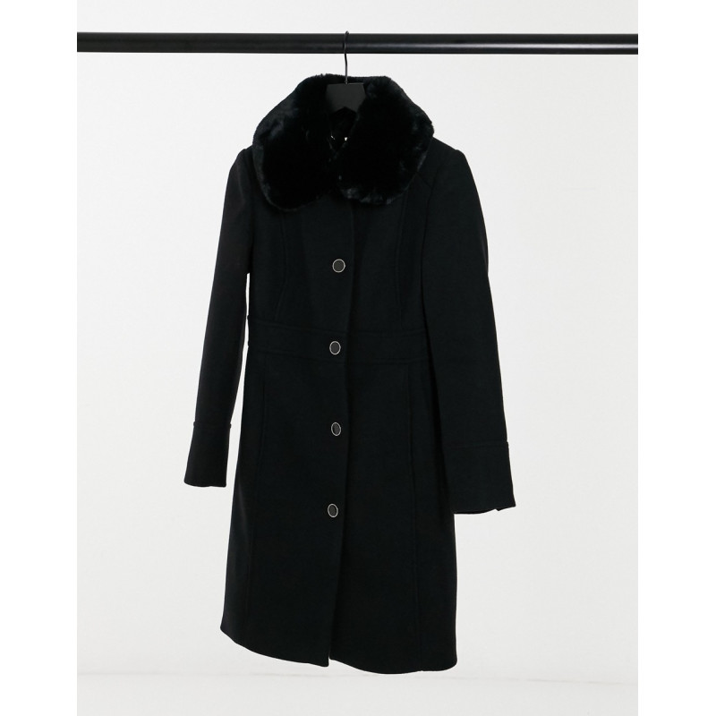 Forever New long coat with...