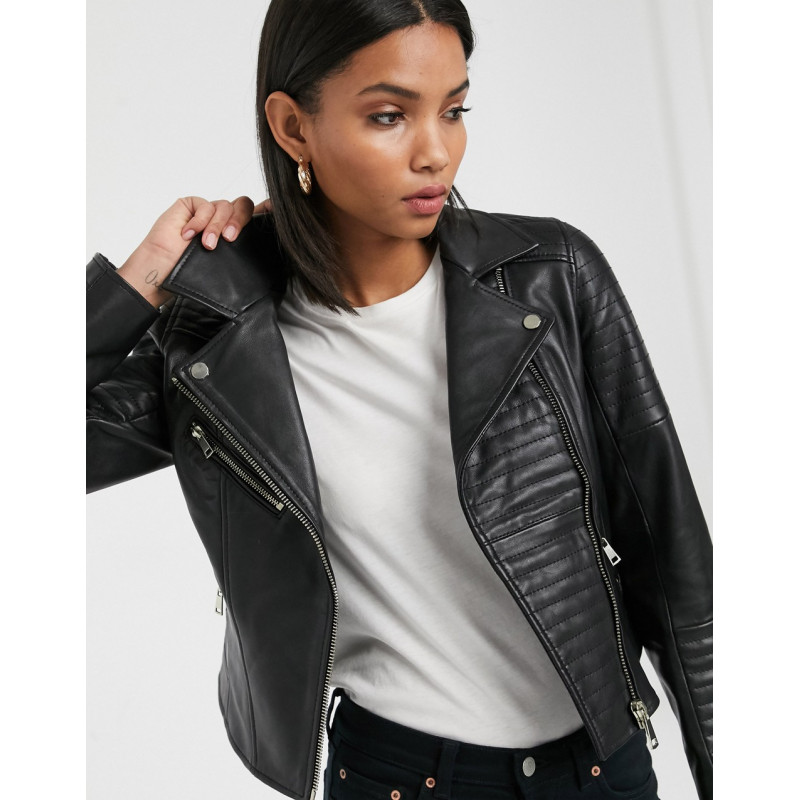 River Island real leather...
