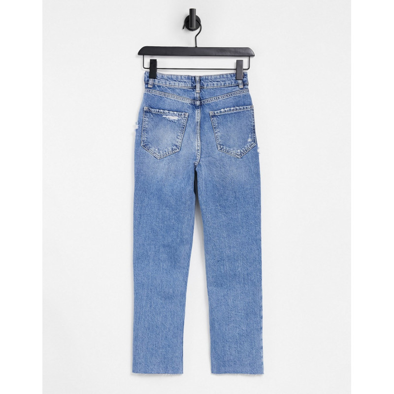 New Look ripped mom jeans...