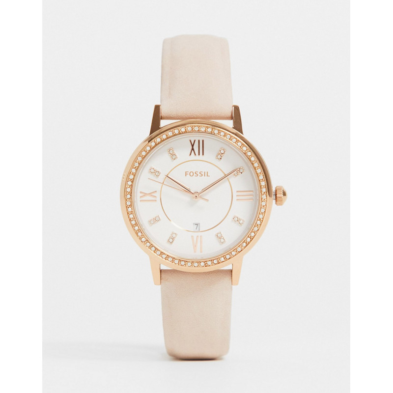 Fossil womens leather watch...