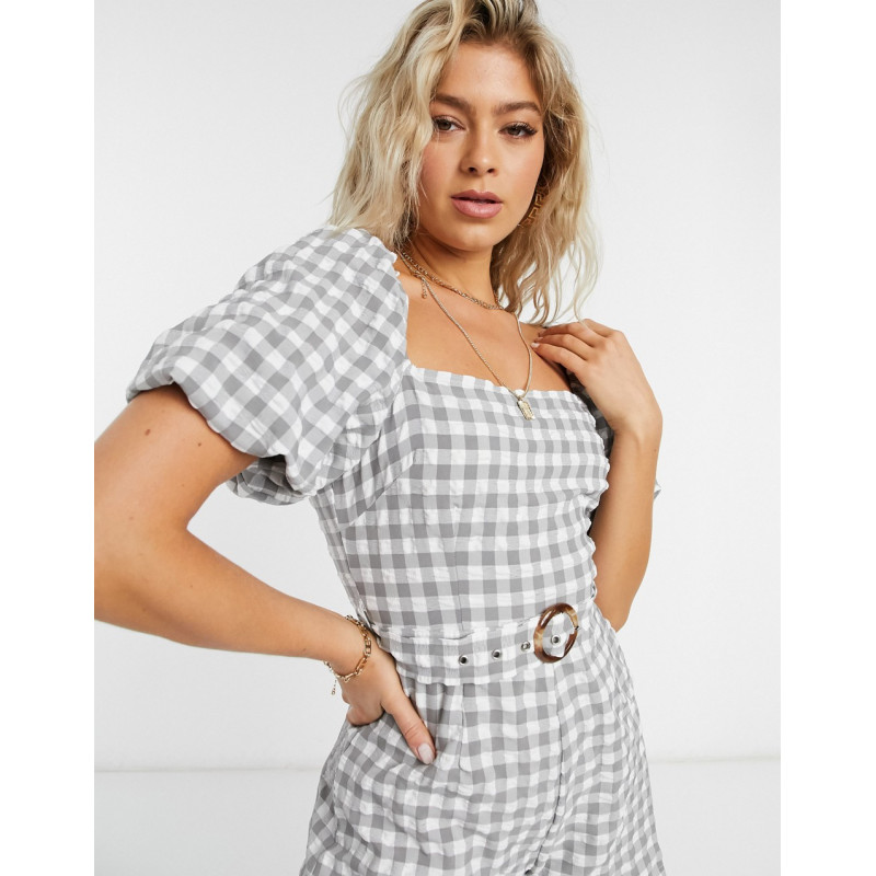 Missguided belted milkmaid...