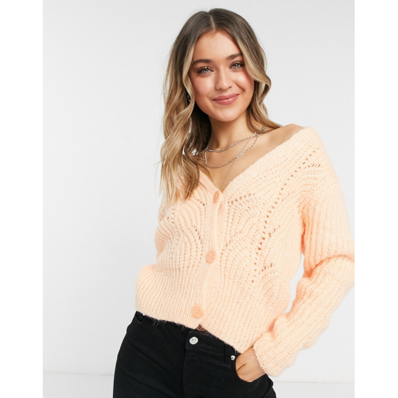 Topshop knitted pointelle...