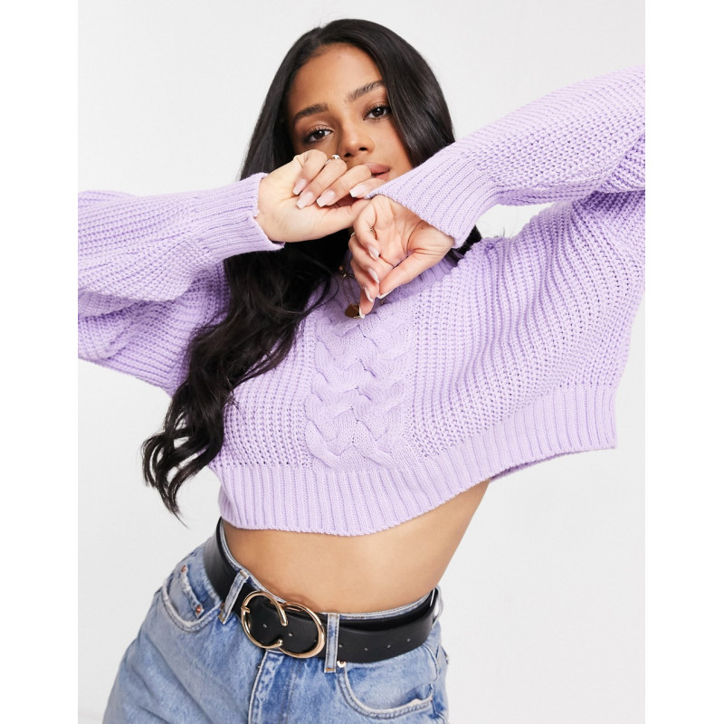 Missguided cropped jumper...