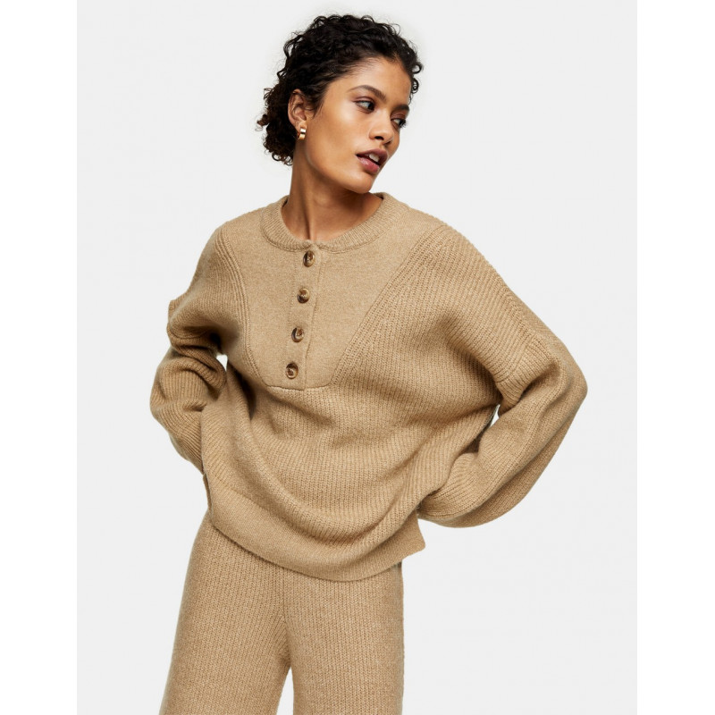 Topshop knitted jumper in...