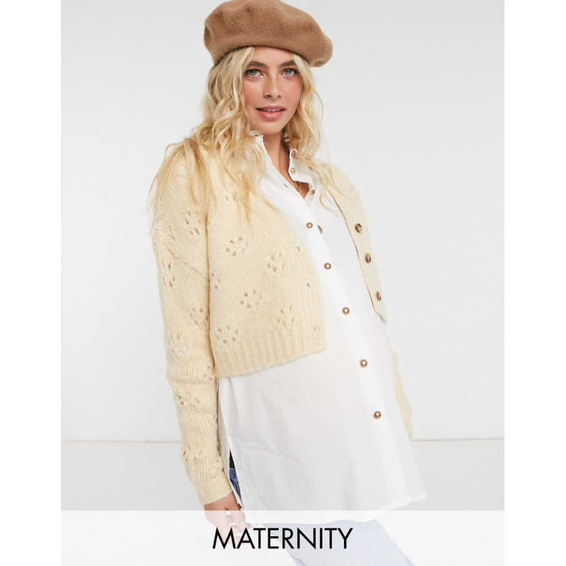 Pieces Maternity fluffy...