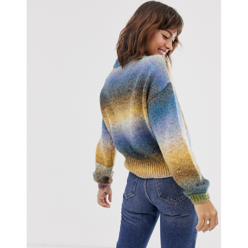 Vero Moda space dye jumper