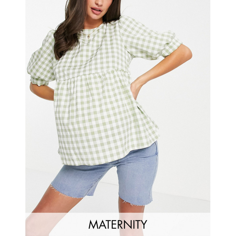 New Look Maternity gingham...