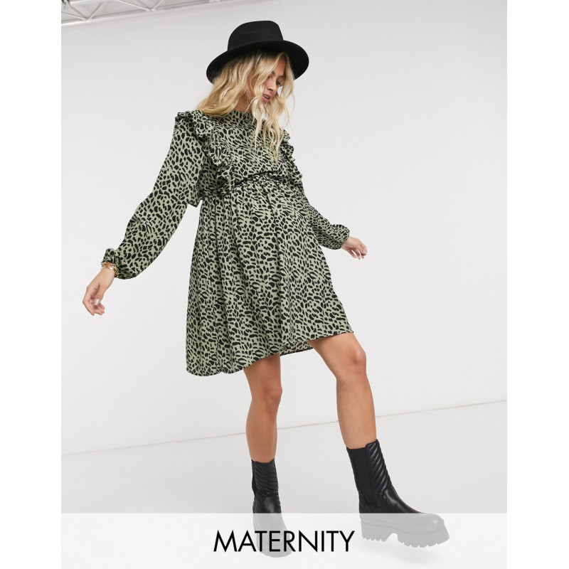 Pieces Maternity mini...