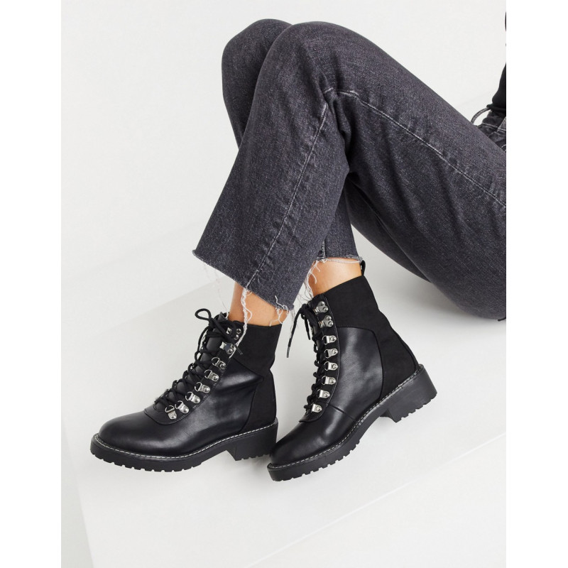 London Rebel lace up boots...