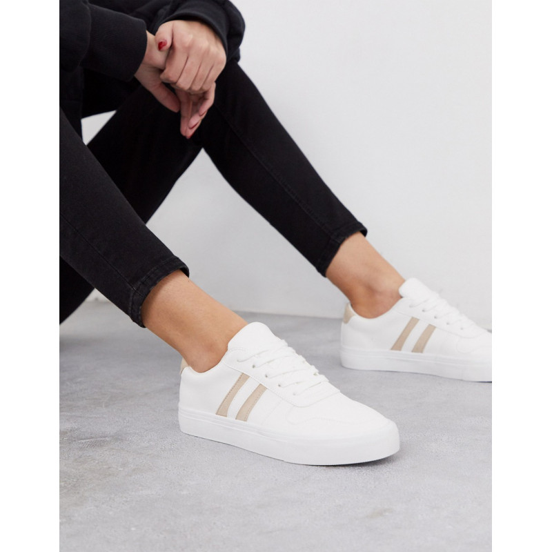 London Rebel lace up trainers