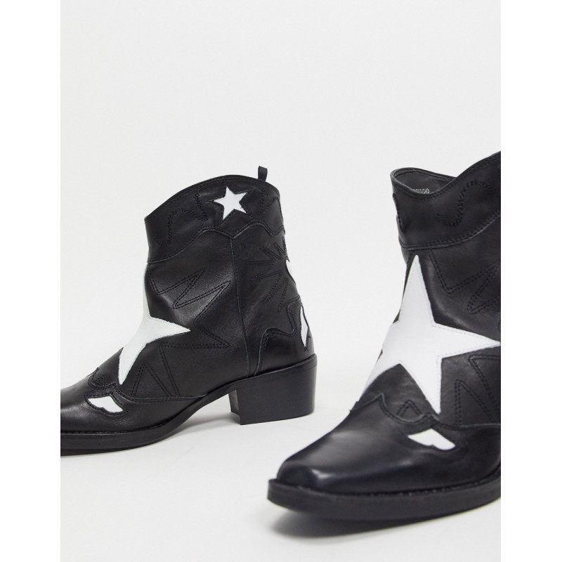 Pull&Bear leather star...