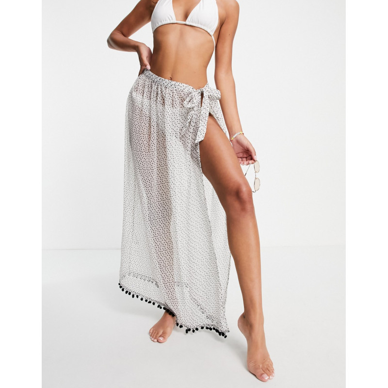 Brave Soul beach skirt with...