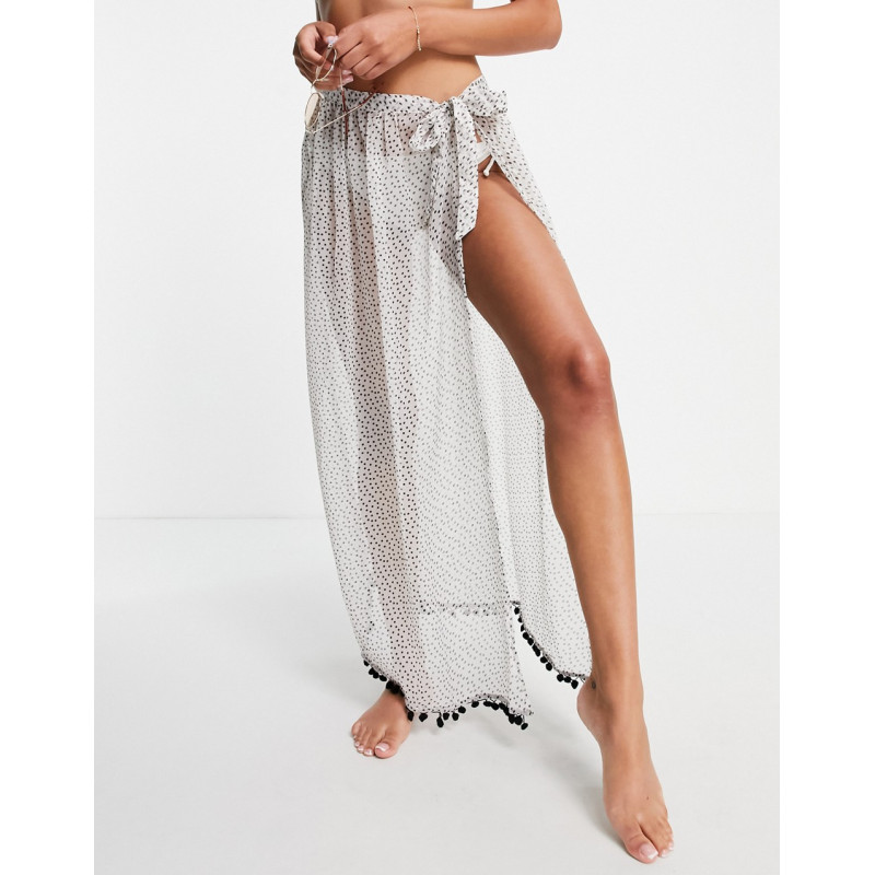 Brave Soul beach skirt with...