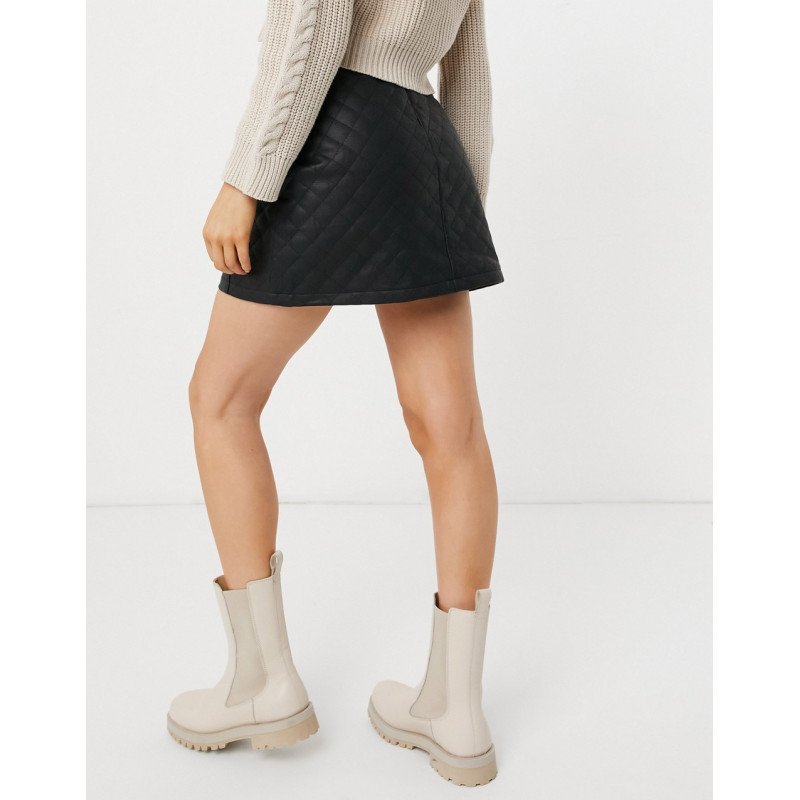River Island belted quilted...