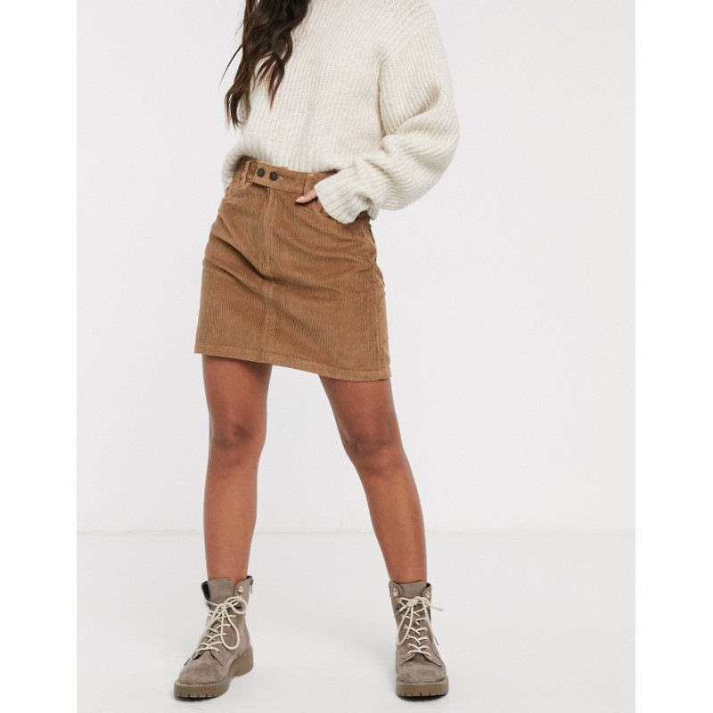 Hollister cord mini skirt