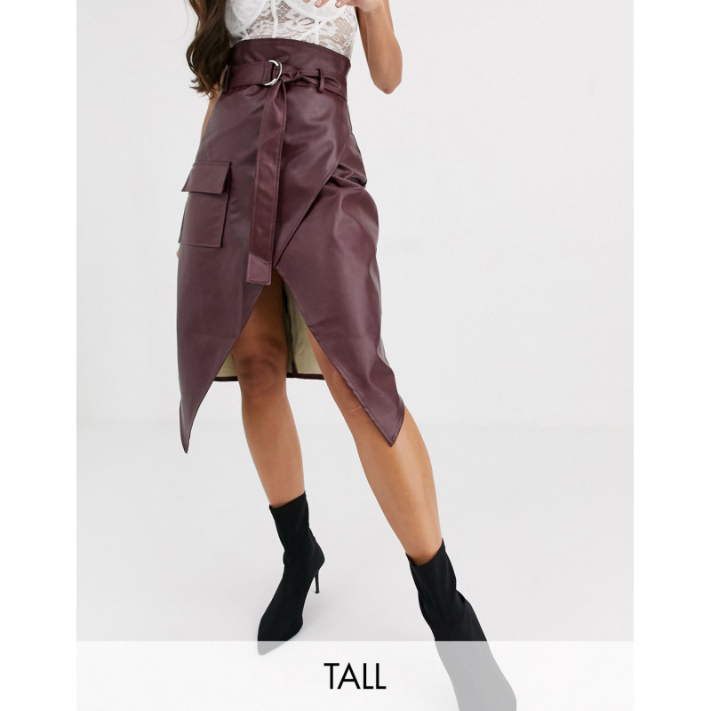 Missguided Tall faux...