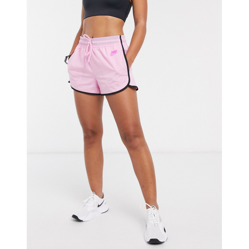 Nike woven shorts in pink...