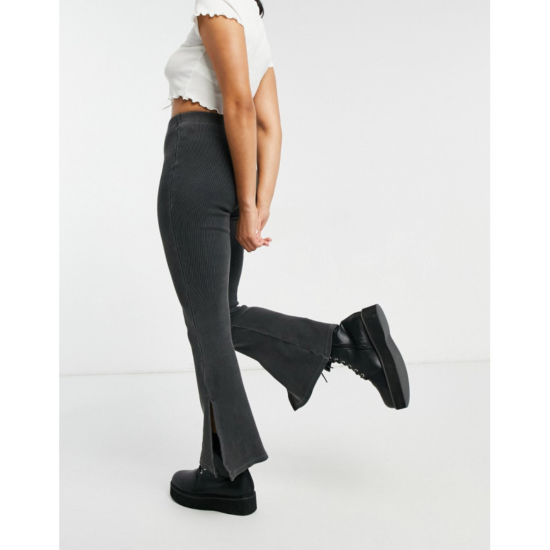 Topshop flare trouser with...