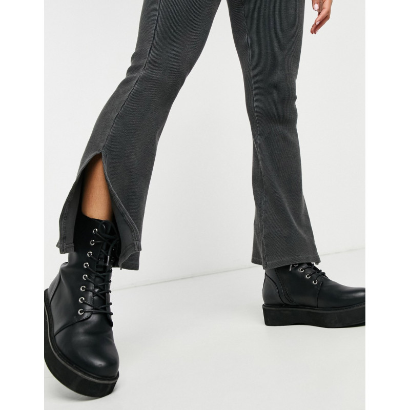 Topshop flare trouser with...