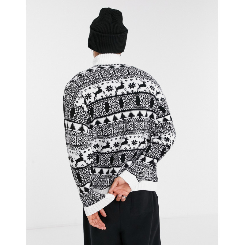 ASOS DESIGN knitted his &...