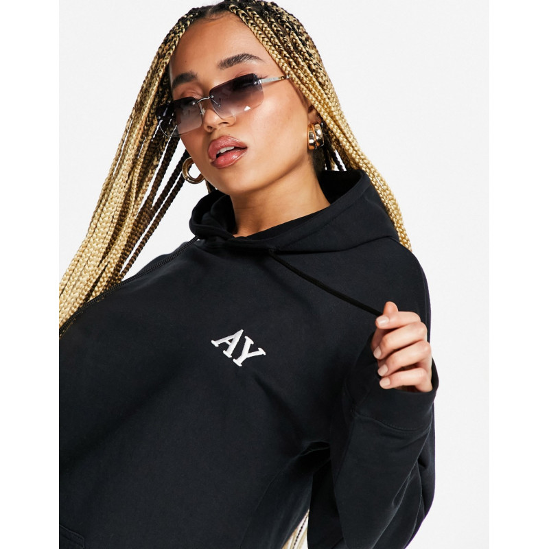 ASYOU co-ord hoodie in black