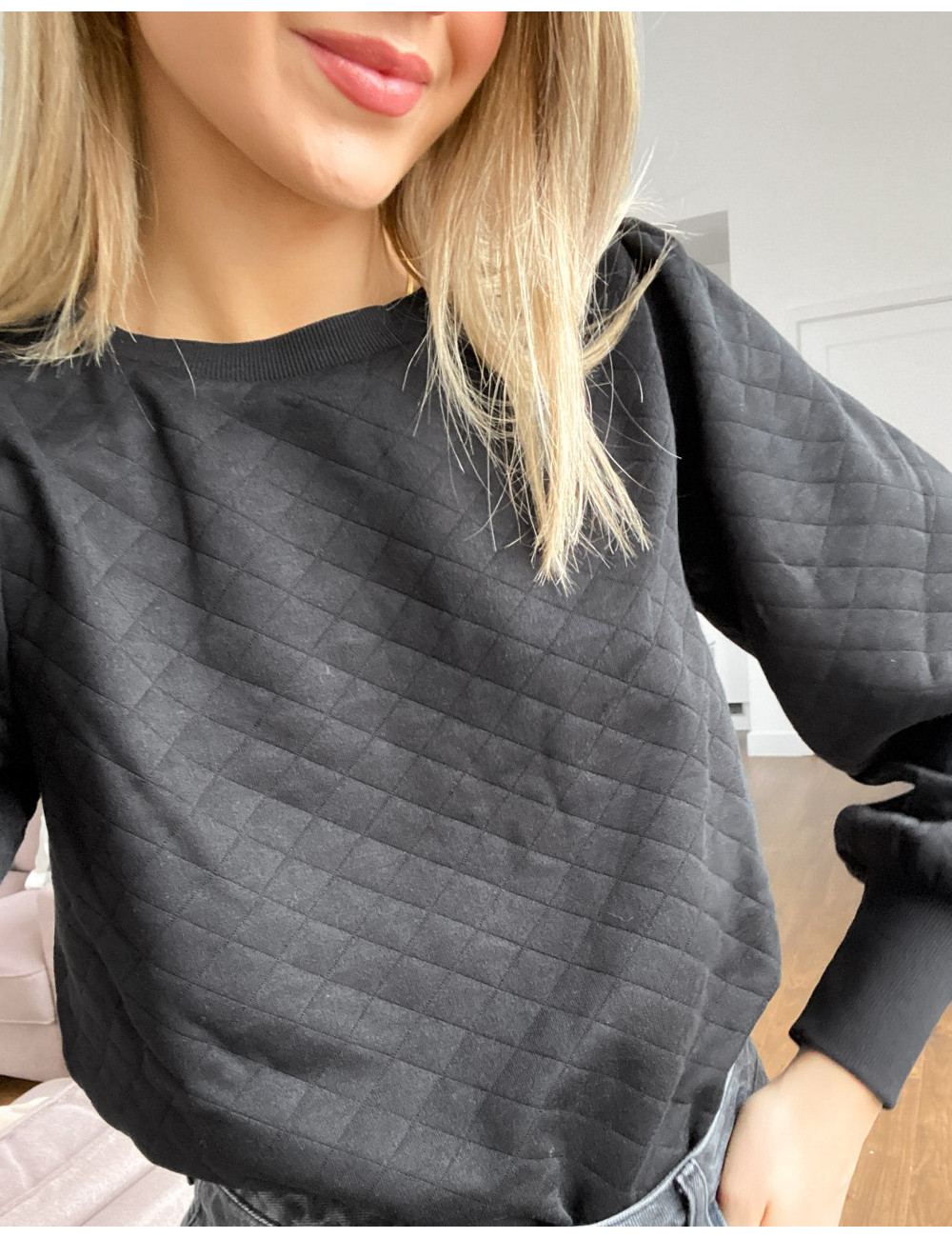 JDY quilted jersey sweat...